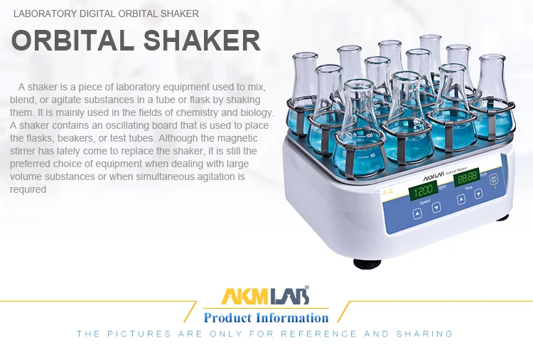 akmlab desktop laboratory orbital shaker with platforms