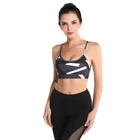 Women Sportswear Fitness & Yoga Wear Sport Bra Top Sexy Design Padded Private Low Cut Sports Bra Vest