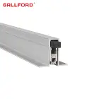 Drop Down Door bottom seals aluminum door seal for acoustic door bottom GF-B03 in 510mm