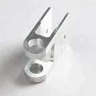 factory price CNC machining customized aluminum connecting parts/precision anodized industrial connector