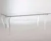 clear acrylic dinning table manufacturer price top grade acrylic living room furniture custom design acrylic furniture base