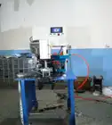 automatic eyelet punching Machine eyelet revite machine