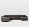 rope modern living room furniture u shaped fabric recliner sofa set designs