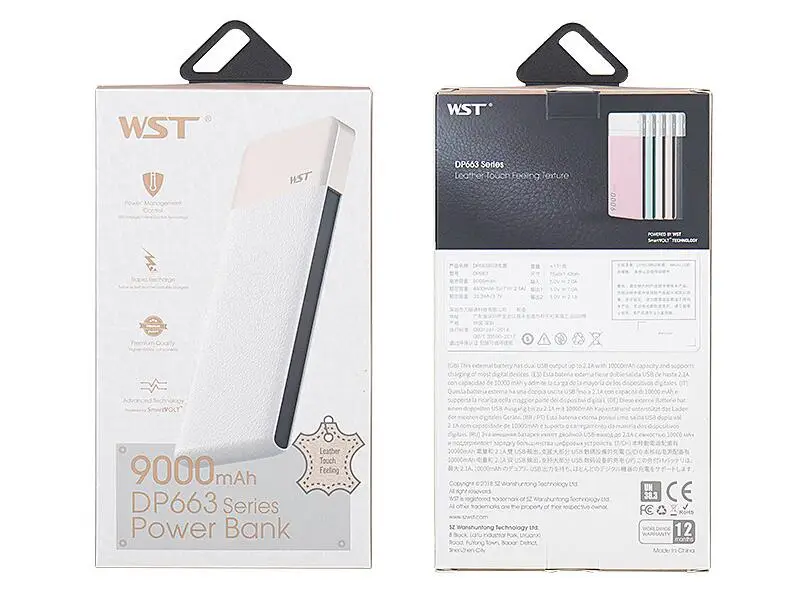 China manufacturer universal portable charger mobile phone power bank 9000mah - ANKUX.COM