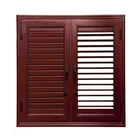 Economic Cheap Glass Shutter Louver Window Frame Covered Wall Aluminium Swing Out Window