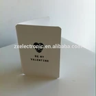 USB Recording Sound Card Music Box Sound Postcard with Custom Printing