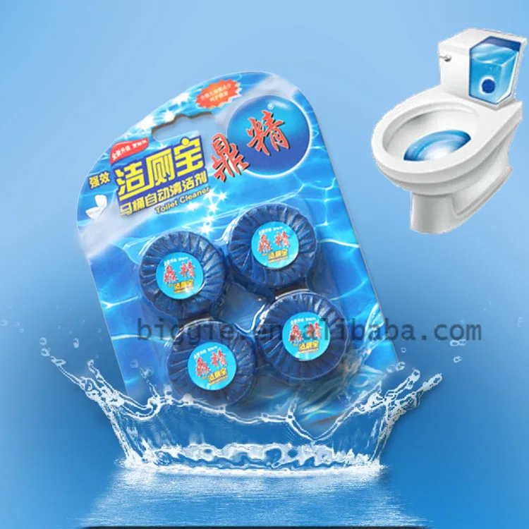 1,2,4,5,6,9pcs eco-friendly Automatic Toilet Bowl Cleaner figure aroma blue solid toilet dedodorant cleaning blocks