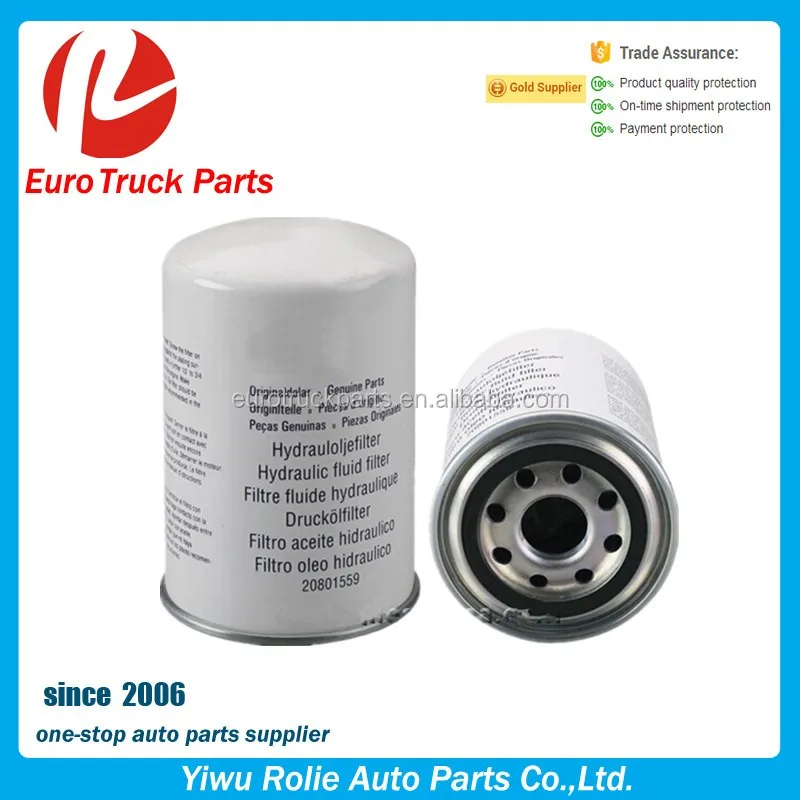 OEM 20801559 WD10004 Heavy Duty European Tractor Lubrication System Volvo Truck Oil Filter For Cenring.jpg