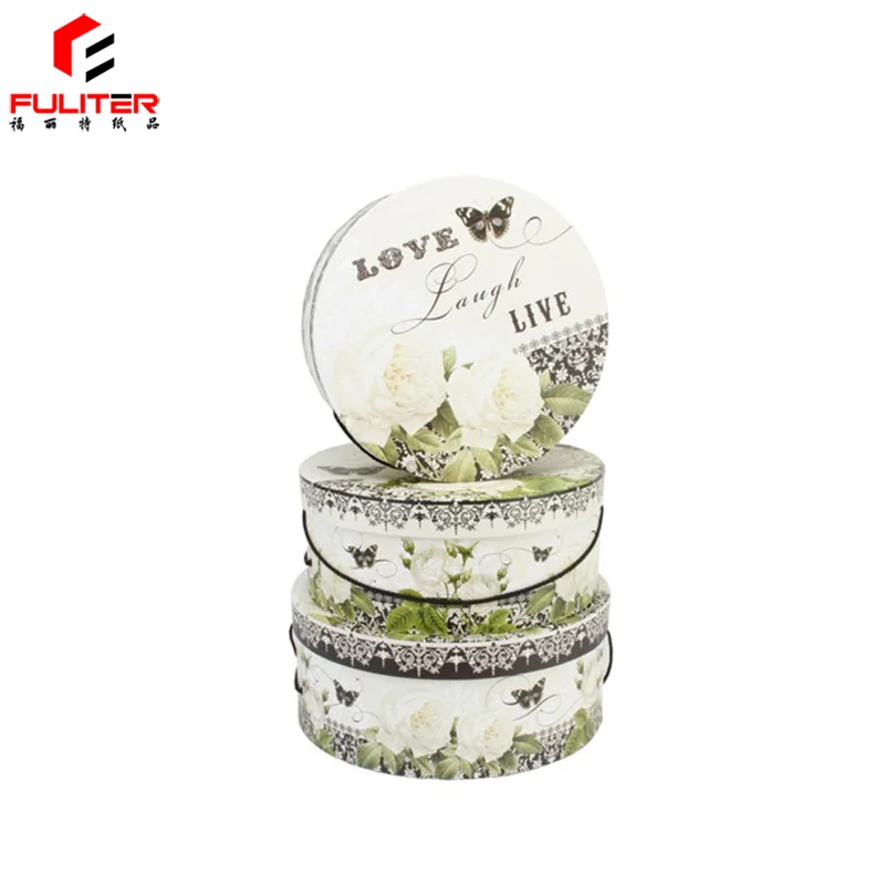door gift box for wedding elegant bird nest flower packing paper
