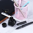 2019 Novel Products Free Sample High Quality Student Plastic Fountain Pen With Extra Fine Nib