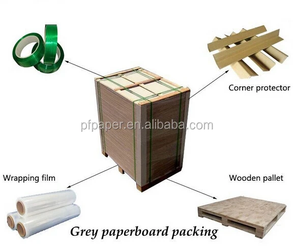 solid carton board sheet wood pulp paper for bible book cover