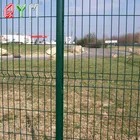 Security Triangle Bending Welded Wire Mesh Fence Panel