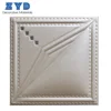 2017 waterproof 40*40cm 3D leather wall panel 3d PU leather covering panel