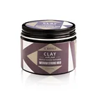 Strong hold water based hair paste clay matt finished OEM hair wax matte organic private label styling gel for men