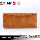 Wallet New Men's Genuine Leather Bifold Long Wallet Leather Money Purse Card Holder
