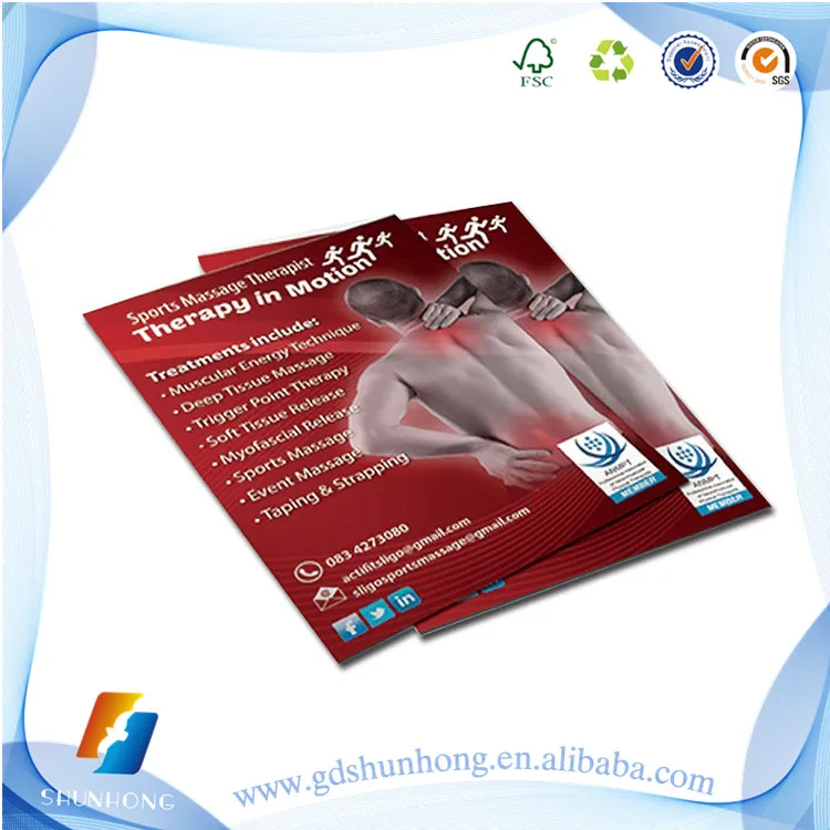 offset printing flyers/leaflet