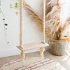 Natural Cotton Rope Macrame Handmade Hanging Outdoor Adult Swing Seat