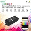 High quality! Smart RGB LED strip controller, mobile APP RGB LED strip wifi controller 300W