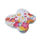 butterfly shape tin box candy cake chocolate food Packaging Tin Box for gift packing