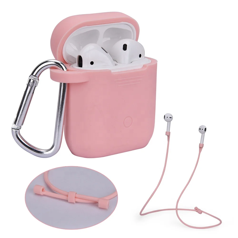 Lovely pink top quality soft silicone cases for airpods, for fashion apple airods pink colors
Lovely pink top quality soft silicone cases for airpods, for fashion apple airods pink colors