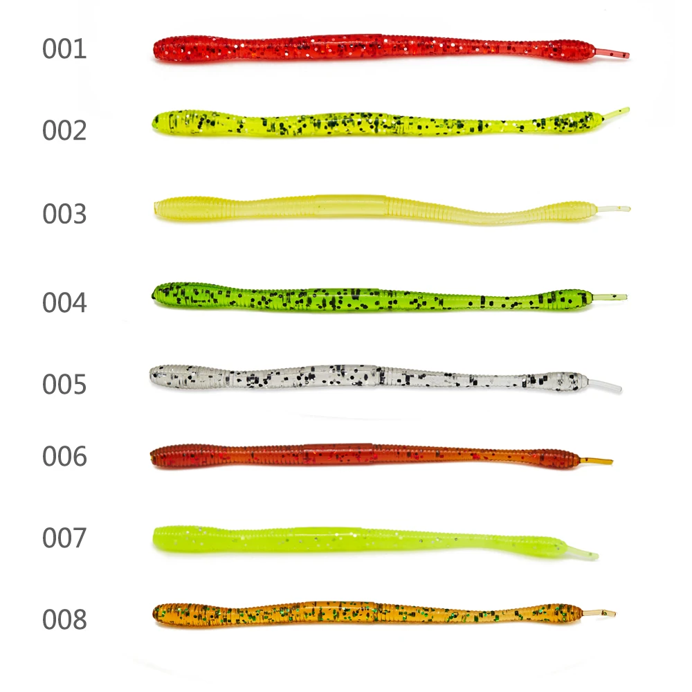 bass carp Lifelike Artificial soft plastic slim shad worm lure, 8 colors to choose & customizable
bass carp Lifelike Artificial soft plastic slim shad worm lure, 8 colors to choose & customizable