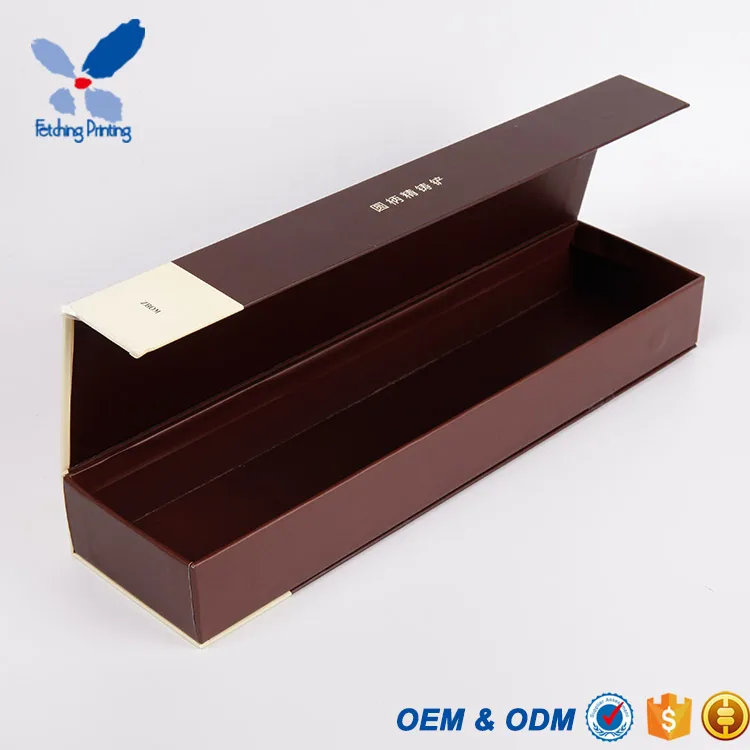 custom printed luxury book style magnetic cardboard paper pen