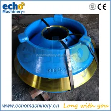 18%Mn Kleemann cone crusher parts concave and mantle