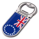 3d custom Cook-Islands souvenir metal fridge magnet