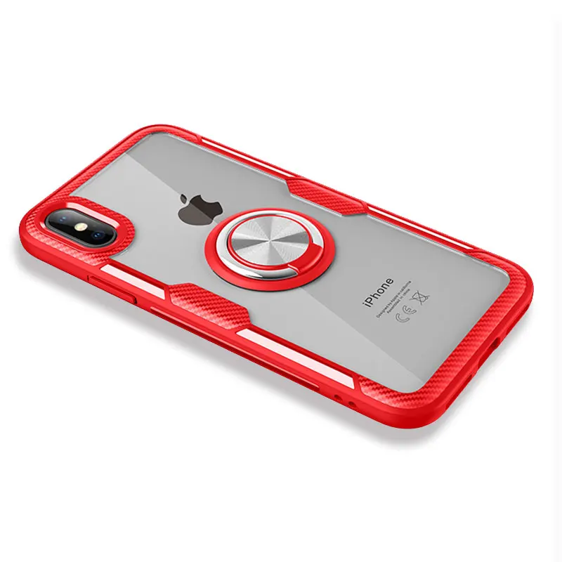 Free Shipping KAHEAUM 2019 New Hard Plastic Back Soft TPU Magnetic Cell Phone Case Ring holder Cover Case for iPhone XS MAX Case, Black
Free Shipping KAHEAUM 2019 New Hard Plastic Back Soft TPU Magnetic Cell Phone Case Ring holder Cover Case for iPhone XS MAX Case, Black