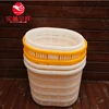 470*290mm Yellow plastic crate for peach,strawberry