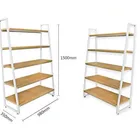 Metal Display Makeup Stand Retail Store Makeup Mac Cosmetic Display Stand