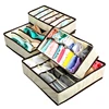 Custom Underwear Sock Tie Drawer Closet Organizer Storage Box with Lid