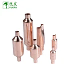 Customized air conditioning copper pipe fittings strainer