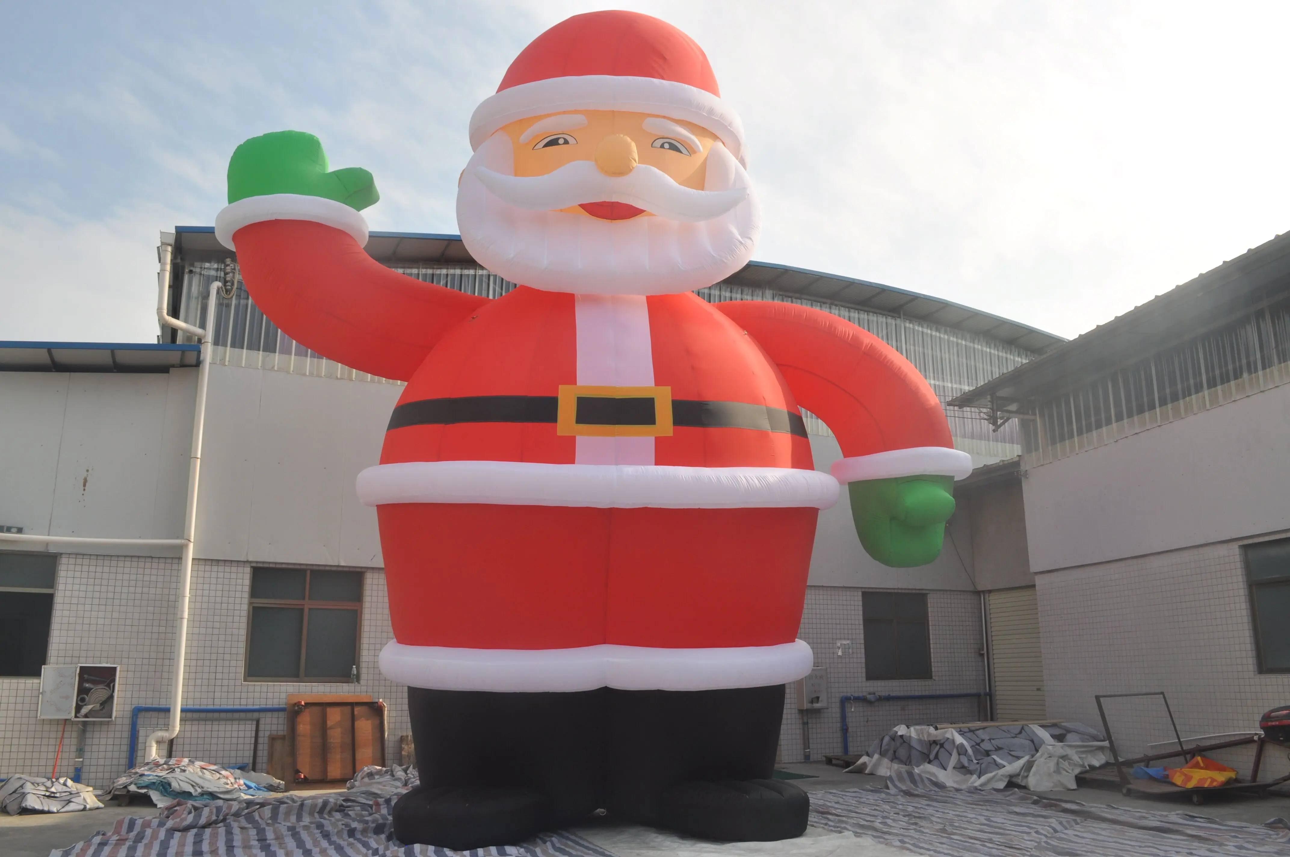 chocolate inflatable christmas models,huge air santa claus