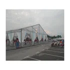 guangzhou new shelter 20m width 1000m2 pvc fabric beautiful clear top luxury outdoor marquee event tent in malaysia