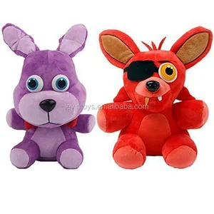 freddy's fnaf foxy and bonnie 25cm stuffed plush toys christmas