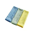3 color set microfiber bamboo glass cleaning cloth Italy market