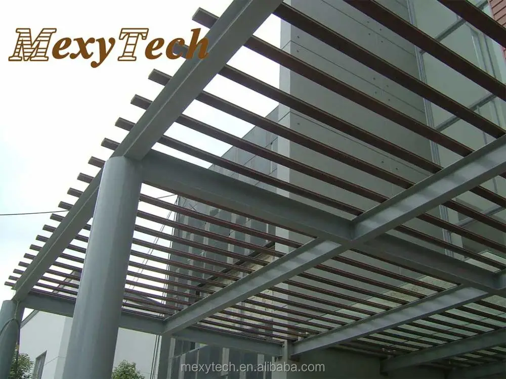 wood pergola