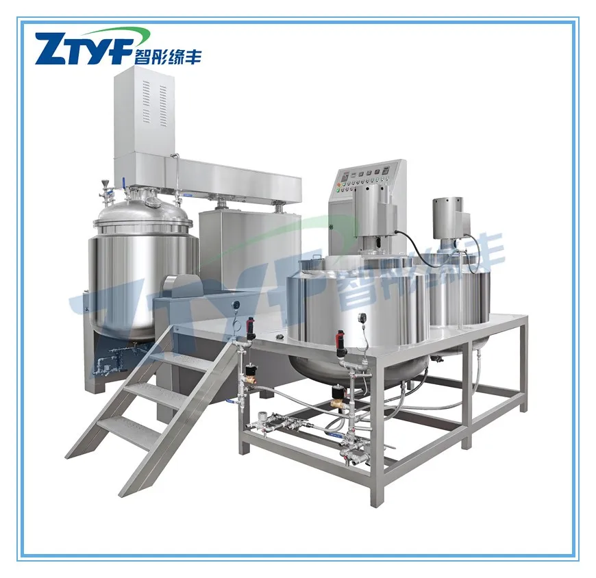 Vacuum homogenizer is used for dairy beverage production
