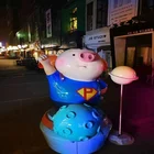 Garden Decoration Life Size Resin Animal Fiberglass Pig Statue