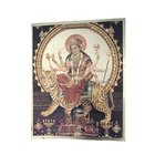 Custom logo country souvenir foil epoxy MDF fridge magnet