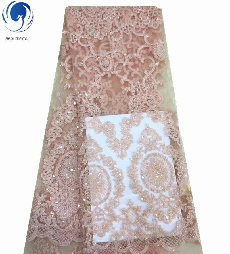 Beautifical lace fabric 2019 embroidery french tulle african mesh lace for wedding party ML1N712, Can be customized
Beautifical lace fabric 2019 embroidery french tulle african mesh lace for wedding party ML1N712, Can be customized