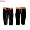 custom sublimated men american football pants with pads
