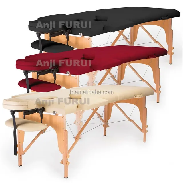 Star item adjustable ceragem massage bed thermal table within wooden reiki panel and carry bag