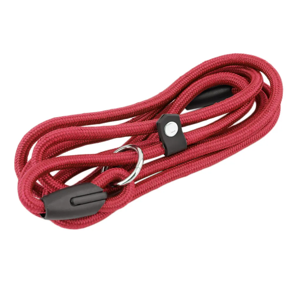 1pc Dog Puppy Cat Adjustable Nylon Harness with Lead leash Pet Training Fleible Harness P Chain Rope Strong Nylon