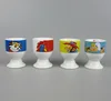 Wholesale Ceramic Egg Cup with Base and Full Printing