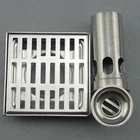 Stainless steel water filter floor drain cover