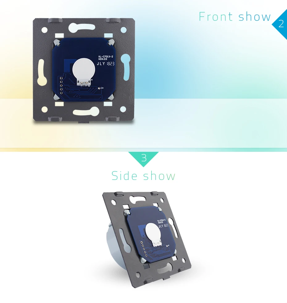 Livolo VL-C701Z EU Standard The Baseboard Of Zigbee Touch Light Switch - ANKUX.COM