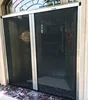 fancy residential pleated net screen door