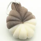 Wholesale mesh ball bath pouf shower sponge mesh